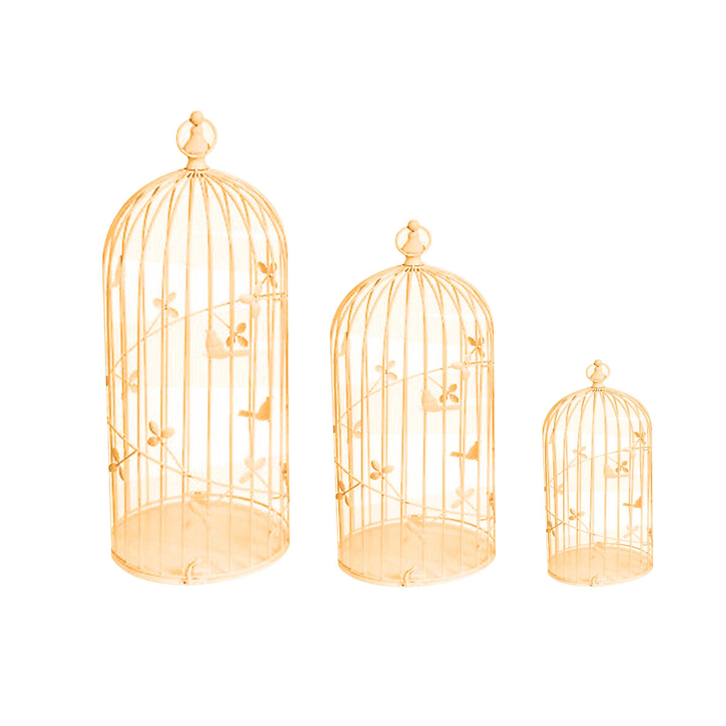 (BIRD CAGE  3 PIECE SET( FOR RENT