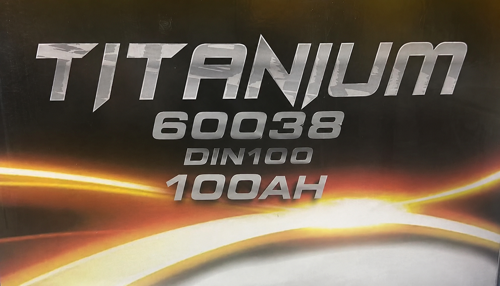 DIN100 TITANIUM BATTERY