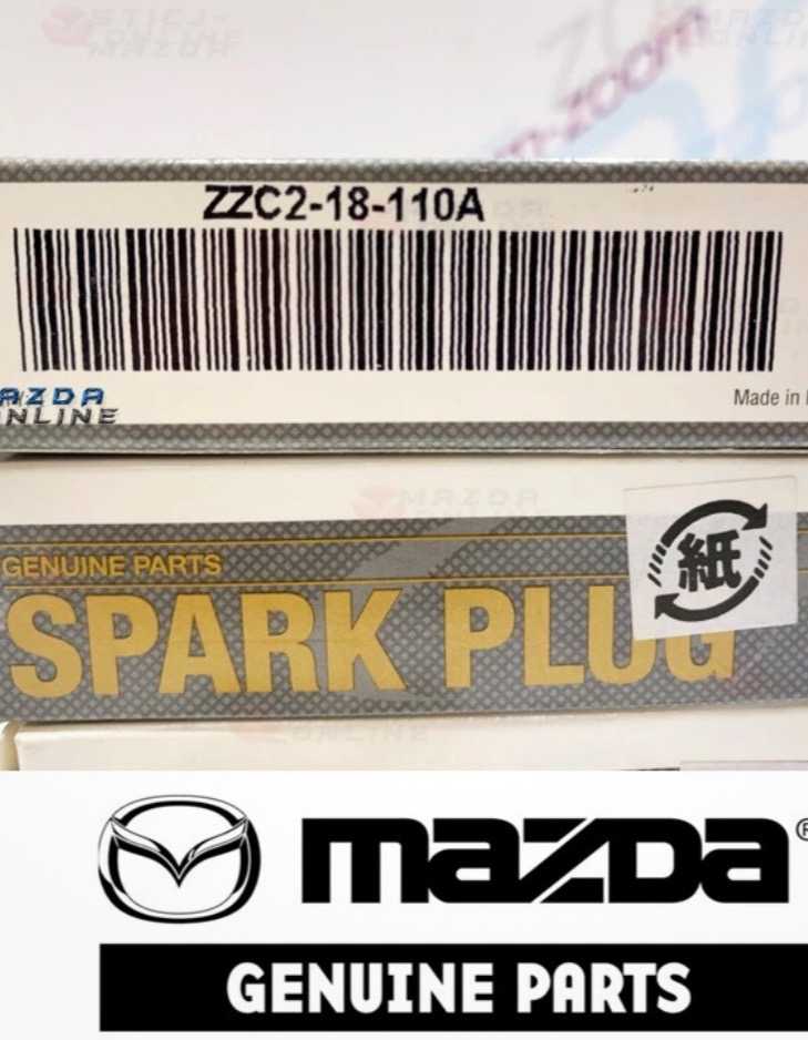 Mazda Genuine Spark Plug ZZC2-18-110A fits 02-05 MAZDA8 MPV [LW] 3.0L V6