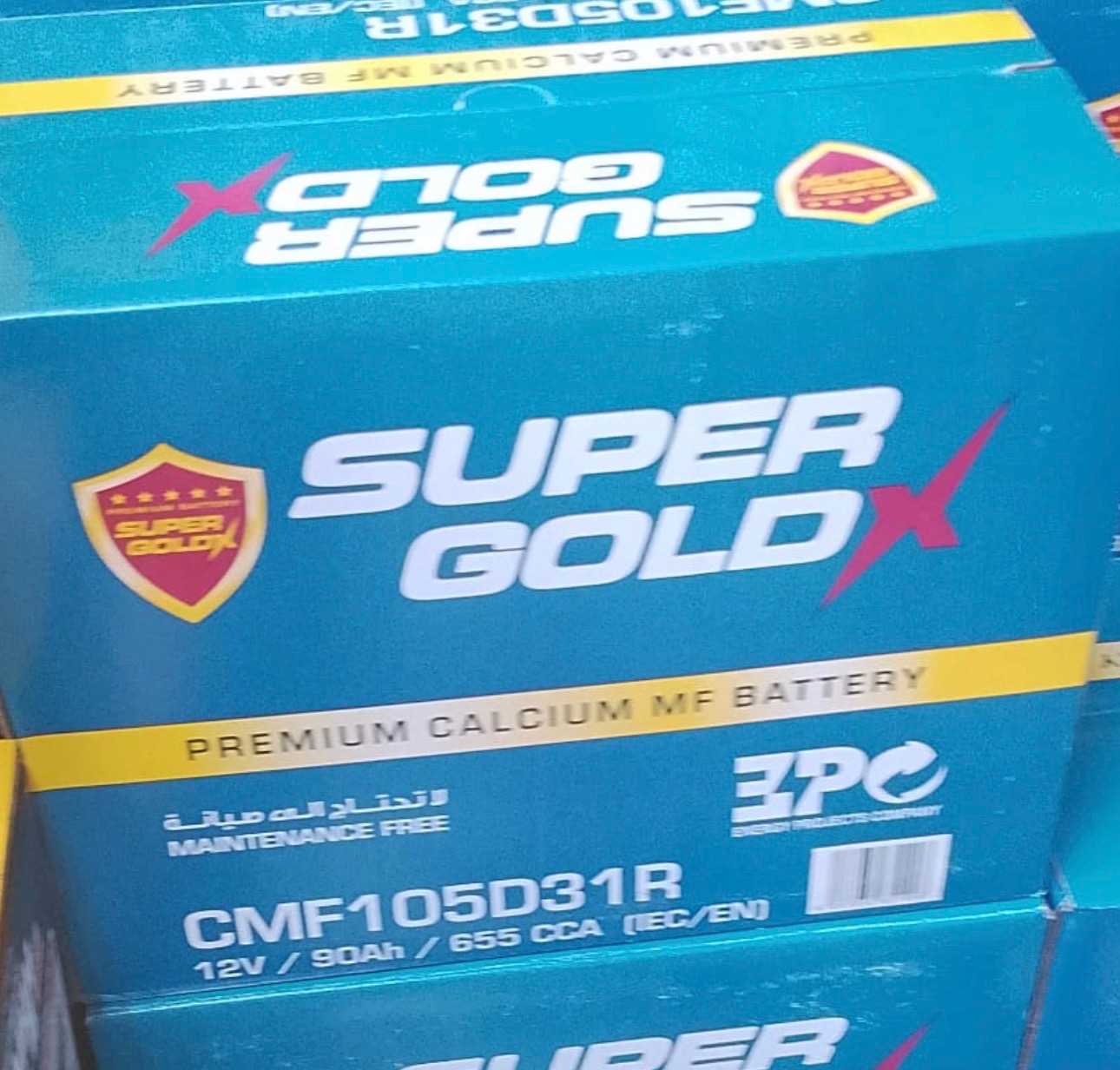 105D31R 90AH SUPER GOLD BATTERY
