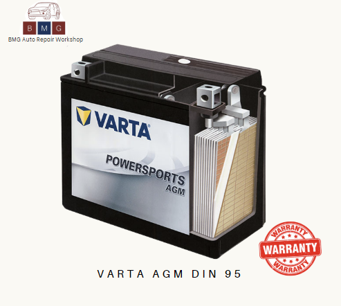 بطارية فارتا DIN95 AGM – طاقة قوية وأداء استثنائي