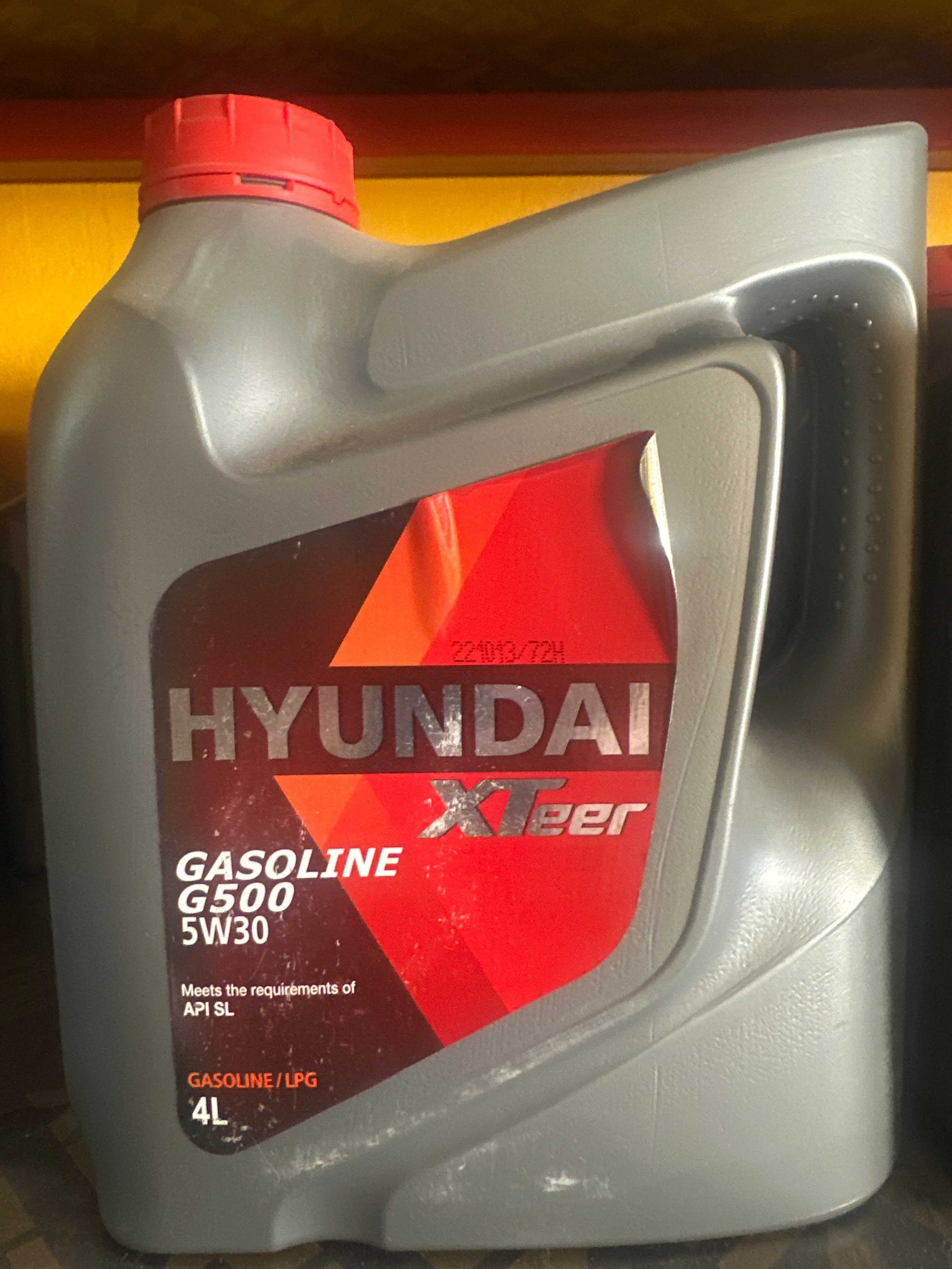 زيت هيونداي إكستير (GASOLINE G500 5W30)