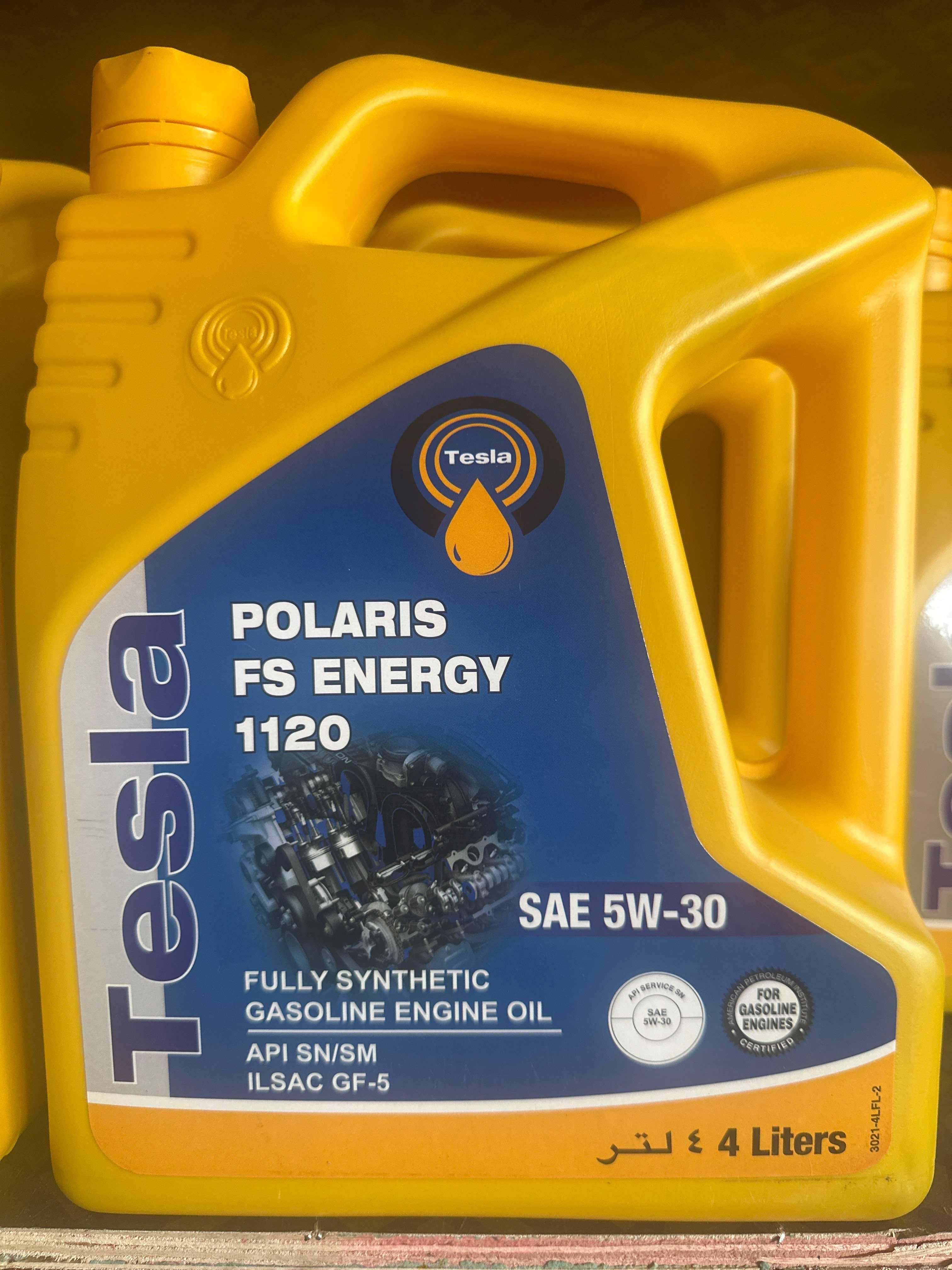 زيت تسلا بولاريس FS إنرجي 1120 (SAW 5W-30) 2