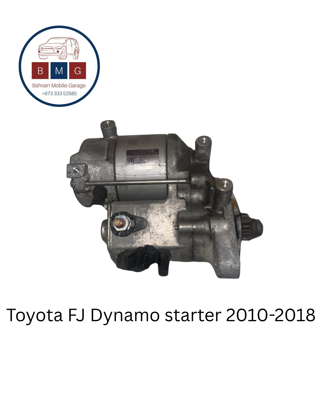Toyota FJ Dynamo starter 2010-2018