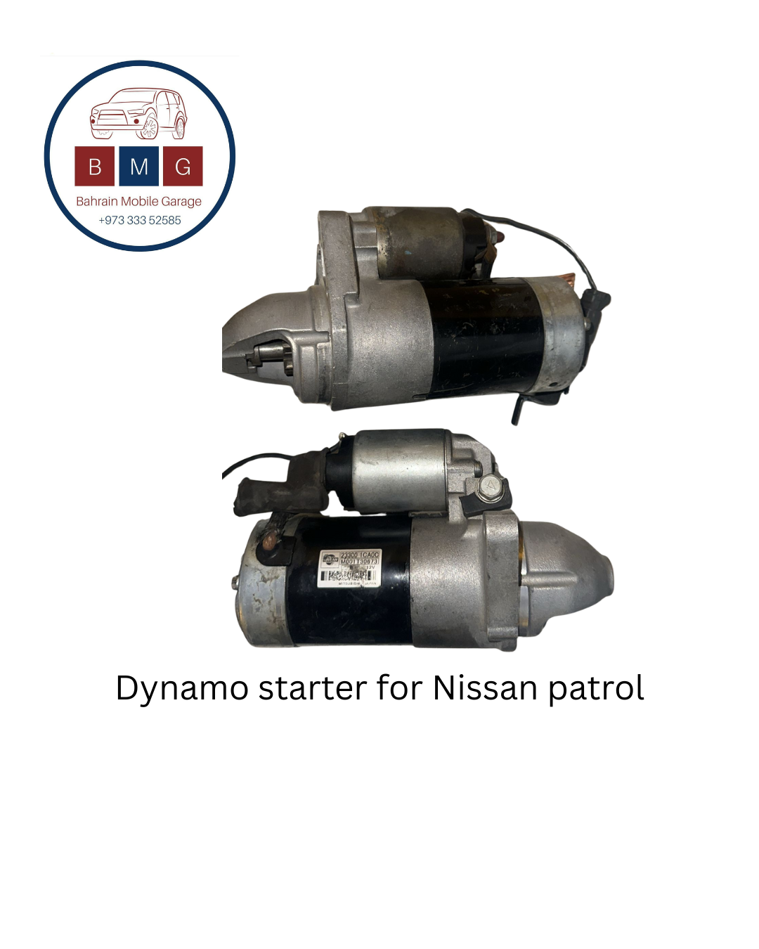 Dynamo starter for Nissan patrol