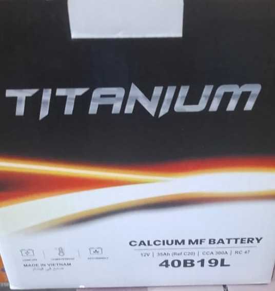TITANIUM 40B19L