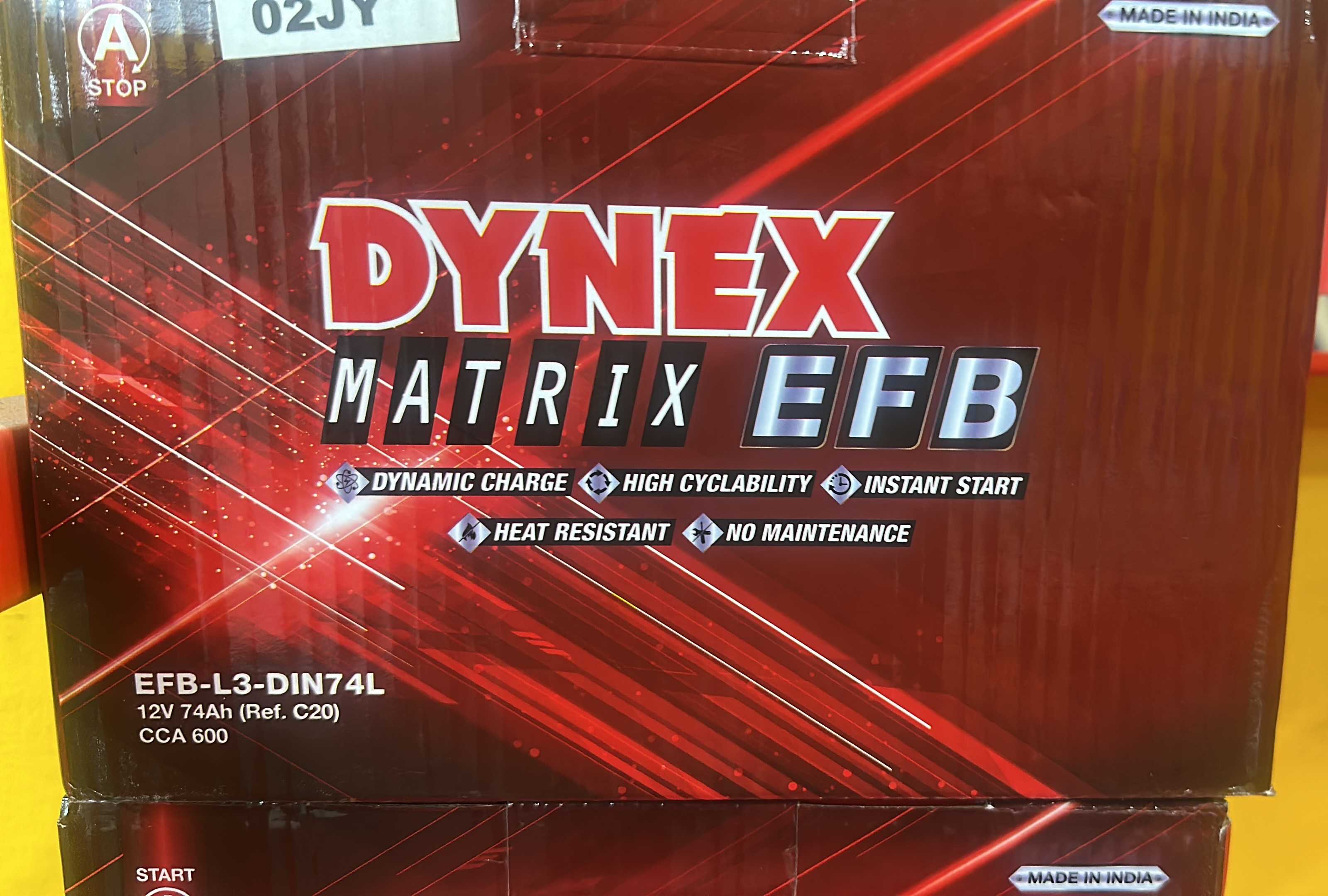 DIN74 DYNEX BATTERY