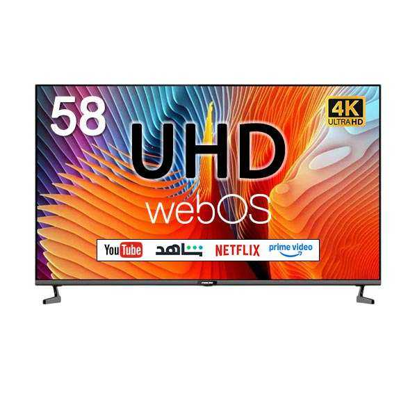 نيكاي شاشة 58 بوصة 4K سمارت نظام  WebOs