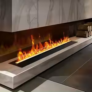 شعلة ديكور بخار 3D جودة ممتازة 130 سم 2