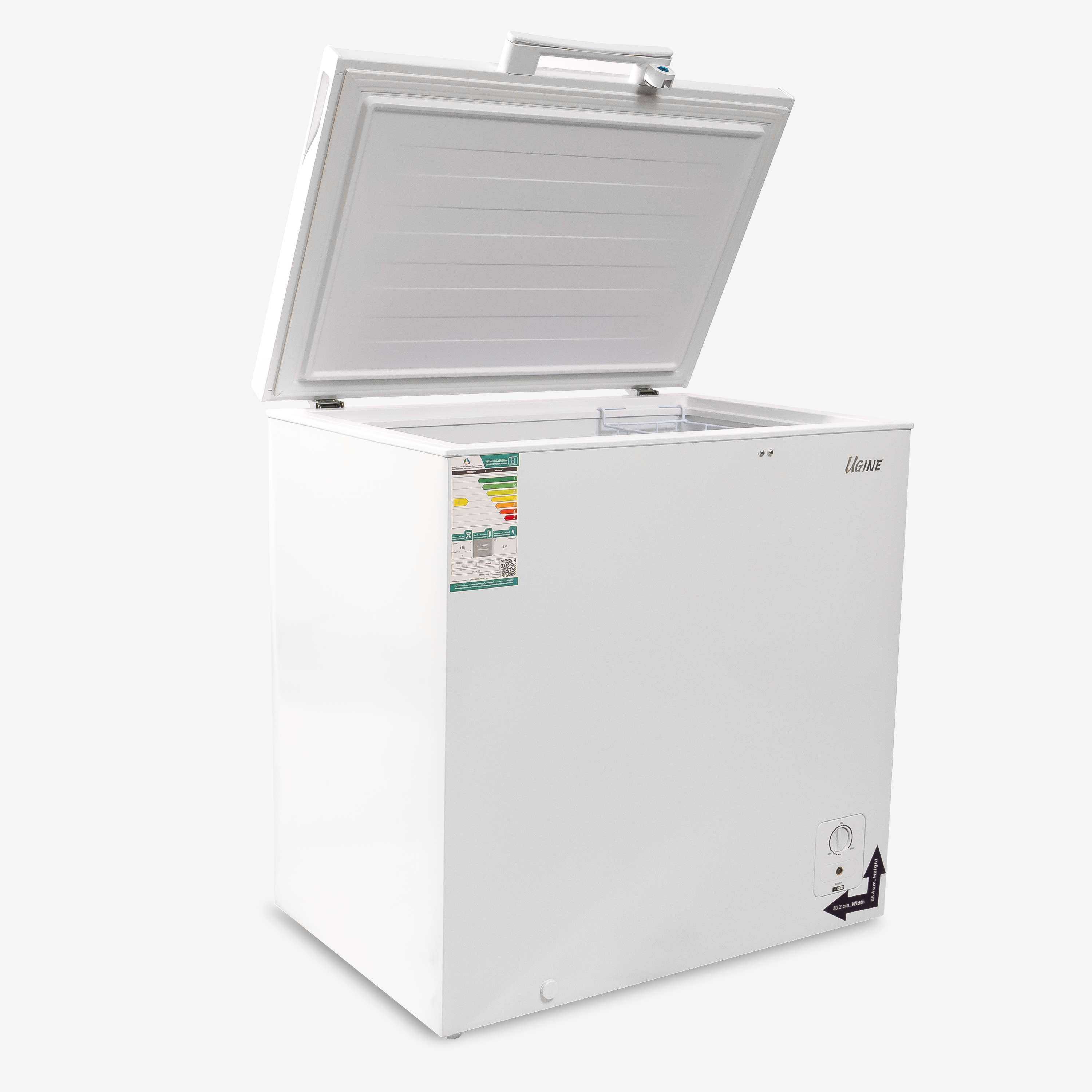 Eugene Freezer 198L White 2