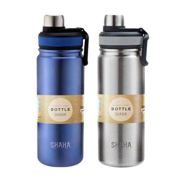 Shaha 680ml Stainless Steel Sports Water Bottle