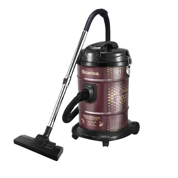 اوكارينا مكنسة برميل عنابي 2000W/21L