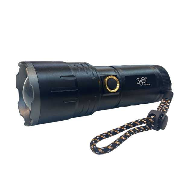 كشاف فلاش يدوي 360 بزوم P100