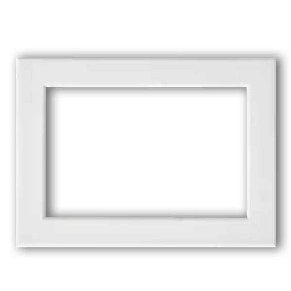 Multicolored window air conditioner frame
