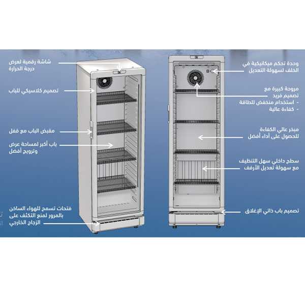 جنرال سوبريم - ثلاجة عرض 200 لتر - GS190XB 2