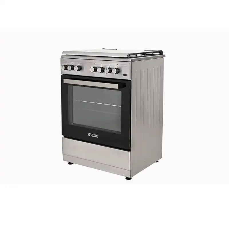 Turkish General Supreme gas oven 60/60 steel 2