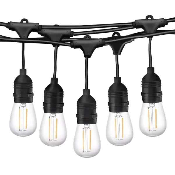 Black 50 LED Decorative Light - 50 Meters