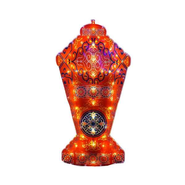 Ramadan Lantern Red Decoration 60cm - 2738