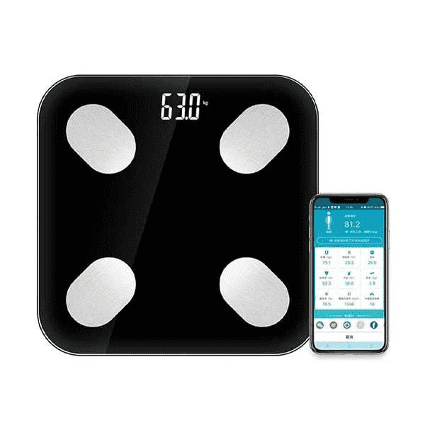 Smart electronic scale to measure fat percentage