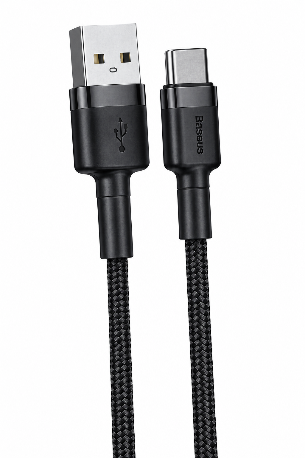 كيبل  بيسوس USB-C اللون اسود قماش 1متر 2