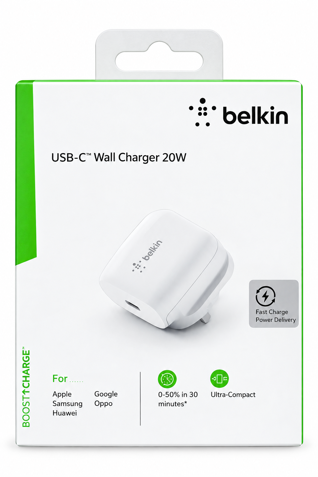راس شاحن منزلي منفذ من belkin-Single Port PD