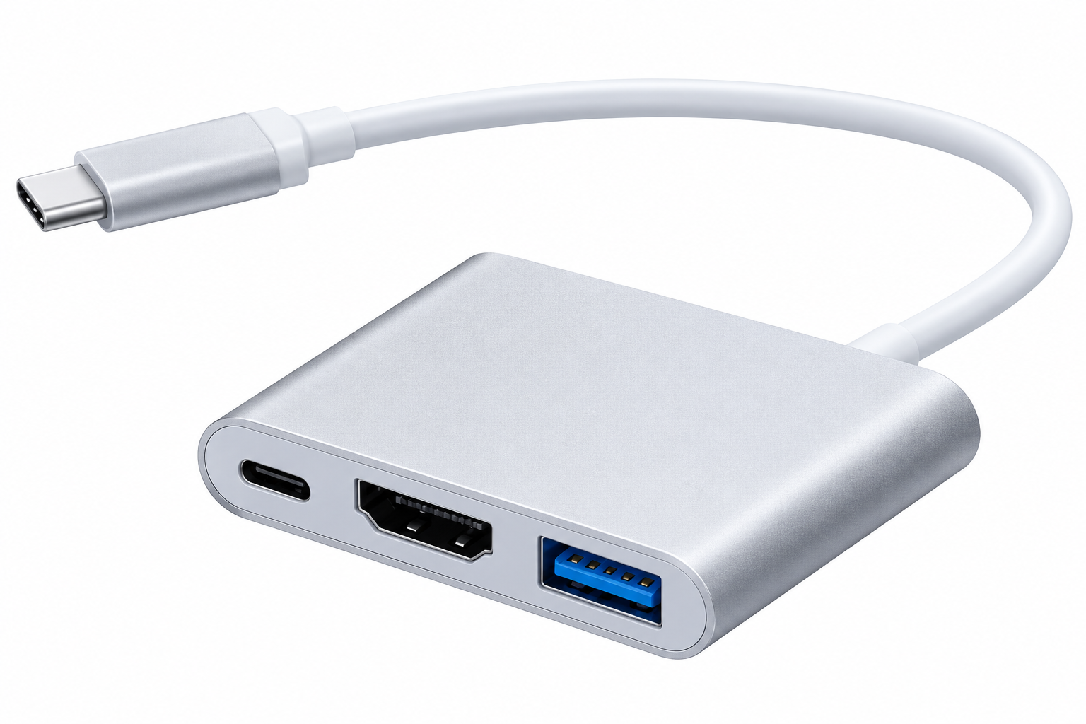 محول متعدد هوكو من Type c to USB HDTV and PD-3in 1 2