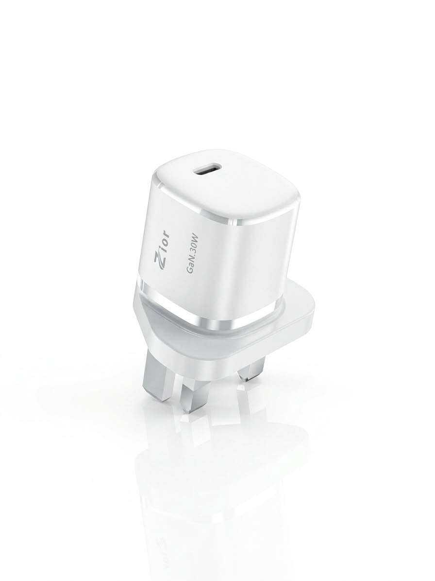 راس شاحن منزلي PD 30W من شركة  ZR-07 Zior 2