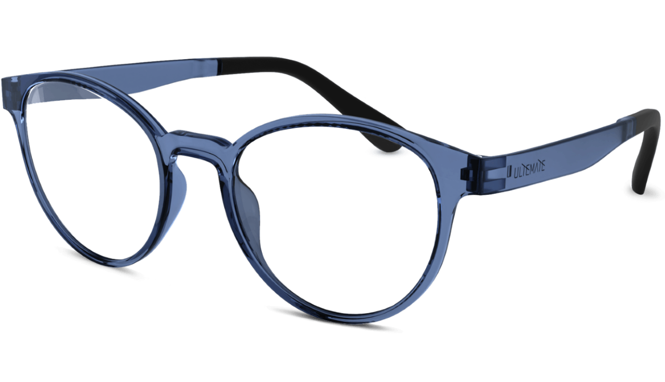 ULTEMATE KIDS Oval 2007 steel blue C023 فريم طبي