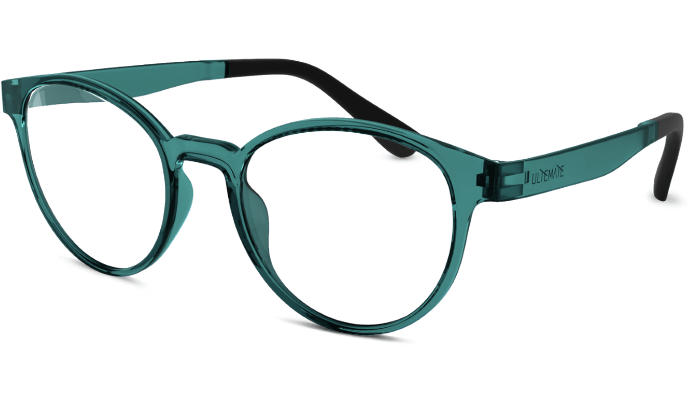 ULTEMATE KIDS Oval 2007 forest green C005 فريم طبي