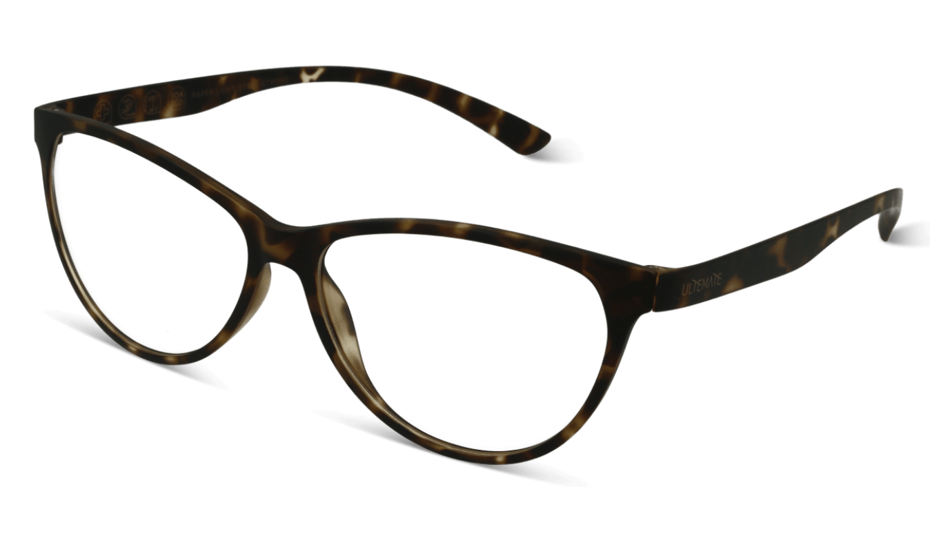 ULTEMATE The Cat Eye 1005 cocoa tortiose C002 فريم طبي
