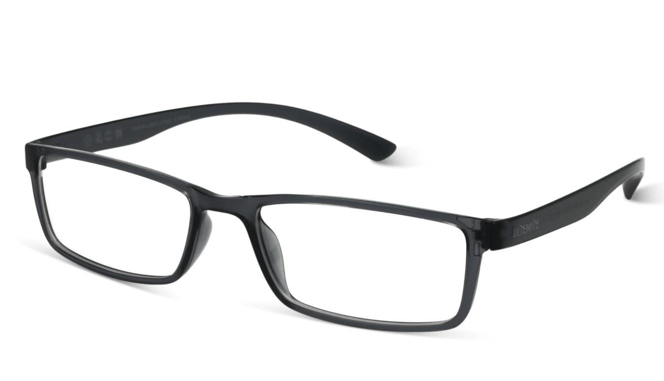 ULTEMATE The Rectangular 1002 graphite grey  C017 فريم طبي