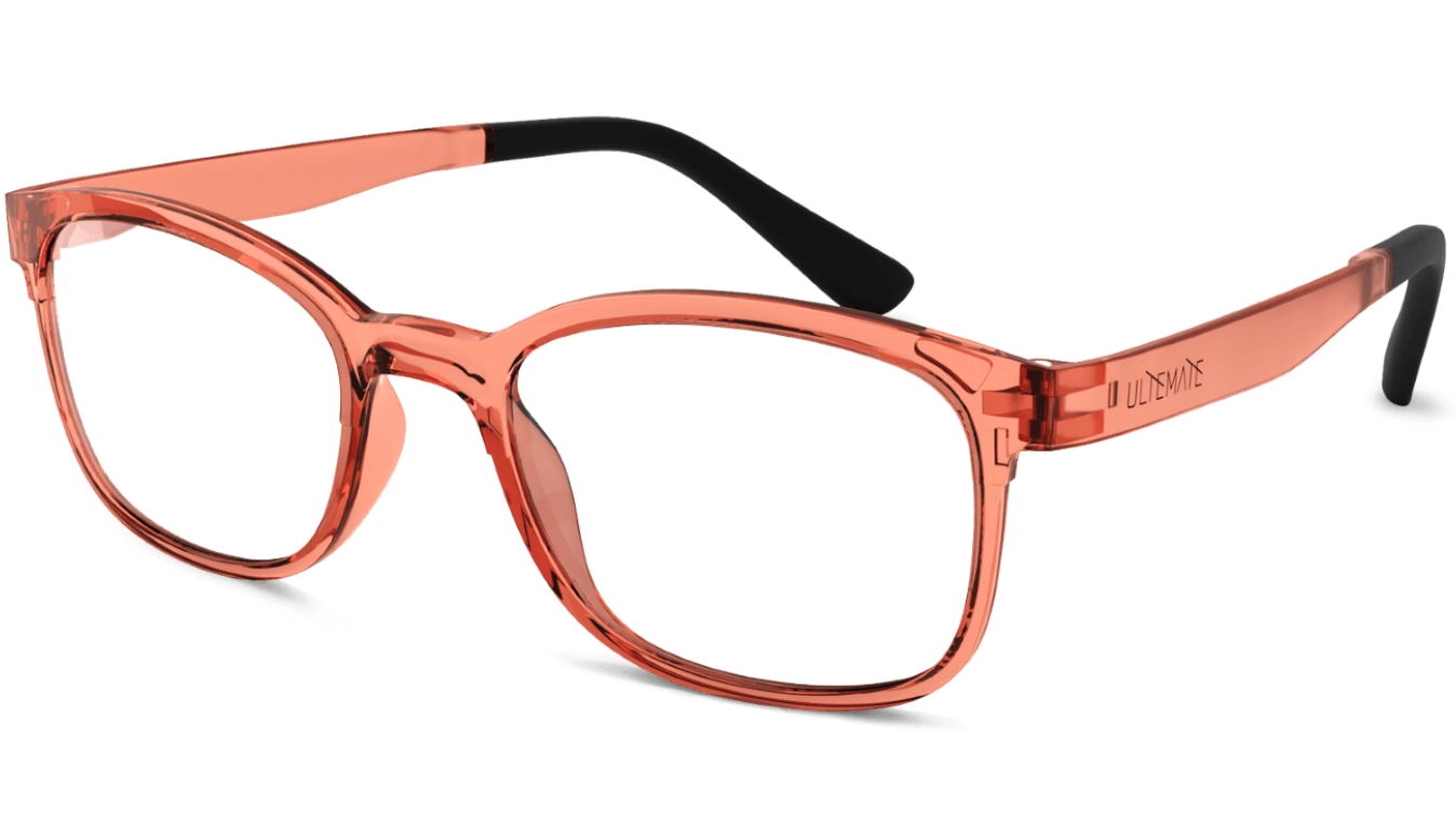 ULTEMATE KIDS Clubmaster2005 peach mist C014 فريم طبي
