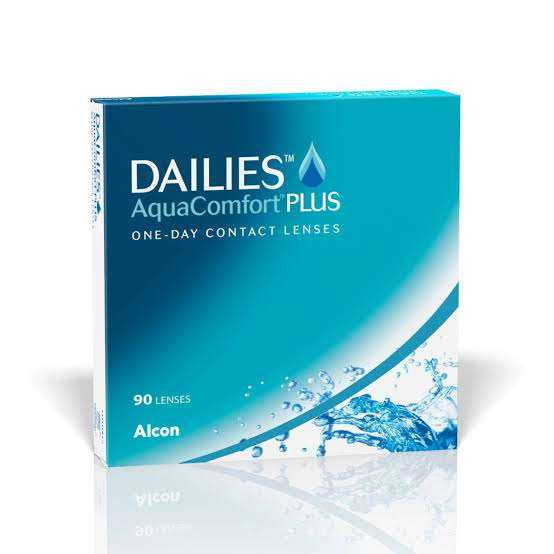 عدسة لاصقة طبية DAILIES AQUA COMFORT PLUS 90 PIS