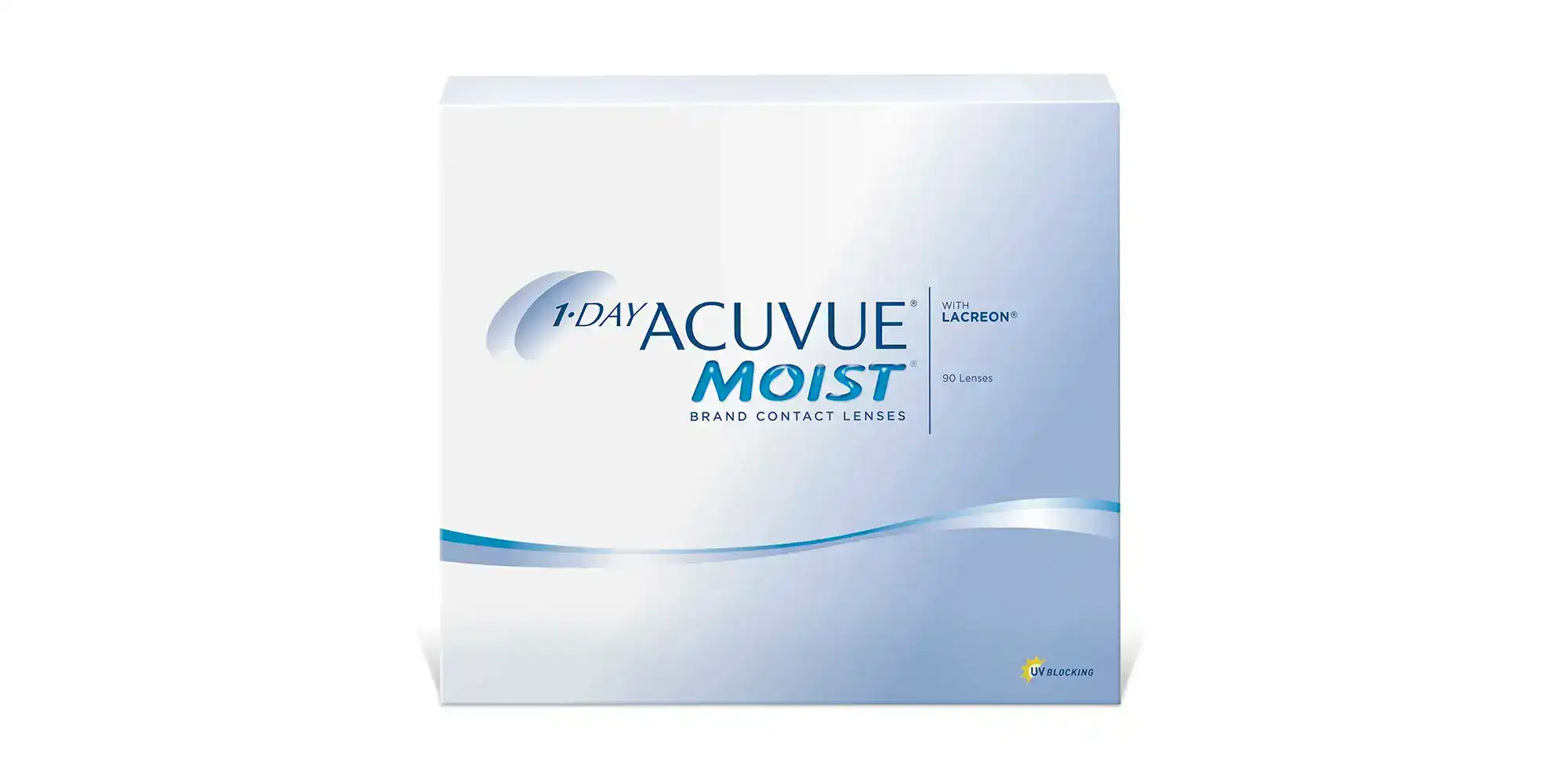 عدسة لاصقة طبية ACUVUE MOIST DAILEY OF90