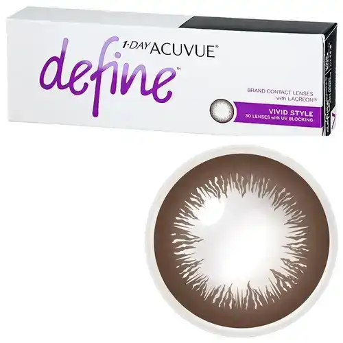 عدسة لاصقة طبية ACUVUE DEFINE VIVID STYLE ONE DAY