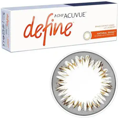 عدسة لاصقة طبية ACUVUE DEFINE NATURAL SHINE ONE DAY