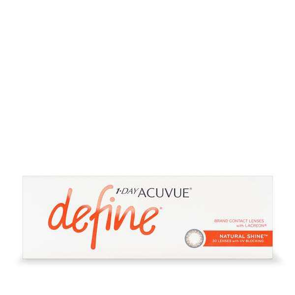 عدسة لاصقة طبية ACUVUE DEFINE NATURAL SHINE ONE DAY 2