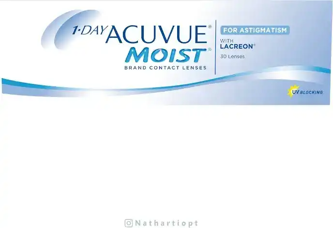 عدسة لاصقة طبية ONE DAY ACUVUE MOIST TORIC