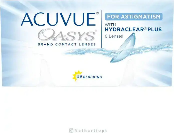 عدسة لاصقة طبية ACUVUE OASYS TORIC