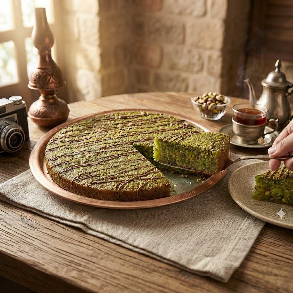 بسبوسة الفستق